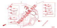 CABLAGEM (7) para Honda CIVIC TOURER 1.8 COMFORT 5 portas automática de 5 velocidades 2014