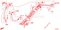AR CONDICIONADO (FLEXIBLES/TUYAUX) (1.8L) (LH) para Honda CIVIC TOURER 1.8 EXECUTIVE 5 portas automática de 5 velocidades 2014