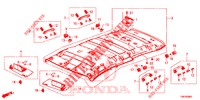 FORRO TECTO  para Honda CIVIC TOURER 1.8 EXECUTIVE 5 portas automática de 5 velocidades 2014