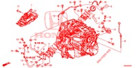 TUBO METALICO ATF/CARRETO VELOCIMETRO  para Honda CIVIC TOURER 1.8 EXECUTIVE 5 portas automática de 5 velocidades 2014