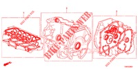 KIT JUNTAS/ CONJ. CAIXA VELOCIDADES  para Honda CIVIC TOURER 1.8 LIFESTYLE 5 portas 6 velocidades manuais 2014