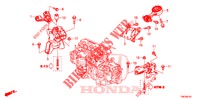 APOIOS MOTOR (AT) para Honda CIVIC TOURER 1.8 LIFESTYLE 5 portas automática de 5 velocidades 2014