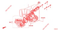 CORPO ACELERADOR('84,'85)  para Honda CIVIC TOURER 1.8 EXECUTIVE 5 portas 6 velocidades manuais 2014