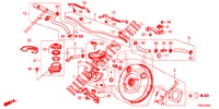 BOMBA PRINCIPAL TRAVOES/SERVO FREIO (LH) (DIESEL) para Honda CIVIC TOURER DIESEL 1.6 COMFORT 5 portas 6 velocidades manuais 2015
