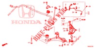MANGA EIXO FRENTE  para Honda CIVIC TOURER DIESEL 1.6 EXECUTIVE 5 portas 6 velocidades manuais 2015