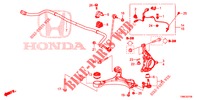 MANGA EIXO FRENTE  para Honda CIVIC TOURER 1.8 COMFORT 5 portas automática de 5 velocidades 2015