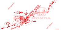 TUBO DO ENCHEDOR DE COMBUSTIVEL  para Honda CIVIC TOURER 1.8 LIFESTYLE 5 portas automática de 5 velocidades 2015