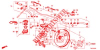 BOMBA PRINCIPAL TRAVOES/SERVO FREIO (LH) (DIESEL) para Honda CIVIC TOURER DIESEL 1.6 STYLE NAVI 5 portas 6 velocidades manuais 2016