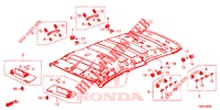 FORRO TECTO  para Honda CIVIC TOURER DIESEL 1.6 EXECUTIVE 5 portas 6 velocidades manuais 2016