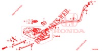TUBO DO ENCHEDOR DE COMBUSTIVEL  para Honda CIVIC TOURER 1.8 COMFORT 5 portas 6 velocidades manuais 2016