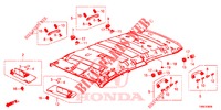 FORRO TECTO  para Honda CIVIC TOURER 1.8 LIFESTYLE 5 portas automática de 5 velocidades 2016