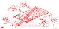 FORRO TECTO  para Honda CIVIC TOURER DIESEL 1.6 EXECUTIVE 5 portas 6 velocidades manuais 2017