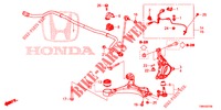 MANGA EIXO FRENTE  para Honda CIVIC TOURER 1.8 COMFORT 5 portas automática de 5 velocidades 2017