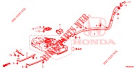 TUBO DO ENCHEDOR DE COMBUSTIVEL  para Honda CIVIC TOURER 1.8 COMFORT 5 portas automática de 5 velocidades 2017