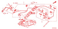 ANTENA/ALTIFALANTE (LH) para Honda CR-V 2.0 COMFORT 5 portas 6 velocidades manuais 2012
