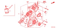 BOMBA OLEO (2.0L) para Honda CR-V 2.0 COMFORT 5 portas 6 velocidades manuais 2012