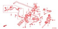 BRACO INFERIOR TRASEIRO/ESTICADOR  para Honda CR-V 2.0 COMFORT 5 portas 6 velocidades manuais 2012