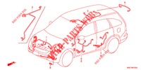 CABLAGEM (LH) (2) para Honda CR-V 2.0 COMFORT 5 portas 6 velocidades manuais 2012