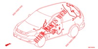 CABLAGEM (LH) (3) para Honda CR-V 2.0 COMFORT 5 portas 6 velocidades manuais 2012
