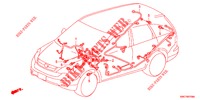 CABLAGEM (LH) (4) para Honda CR-V 2.0 COMFORT 5 portas 6 velocidades manuais 2012
