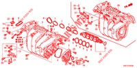 COLECTOR ADMISSAO (2.0L) para Honda CR-V 2.0 COMFORT 5 portas 6 velocidades manuais 2012