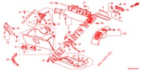 GUARNICAO INSTRUMENTOS (COTE DE PASSAGER) (LH) para Honda CR-V 2.0 COMFORT 5 portas 6 velocidades manuais 2012