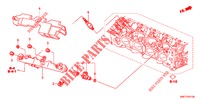 INJECTOR COMBUSTIVEL (2.0L) para Honda CR-V 2.0 COMFORT 5 portas 6 velocidades manuais 2012