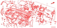 SUPERIOR PAINEL INSTR (LH) para Honda CR-V 2.0 COMFORT 5 portas 6 velocidades manuais 2012