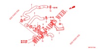 TUBO FLEXIVEL LAVA/CONDUTA (2.0L) para Honda CR-V 2.0 COMFORT 5 portas 6 velocidades manuais 2012