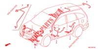 CABLAGEM (LH) (2) para Honda CR-V 2.0 EXECUTIVE 5 portas automática de 5 velocidades 2012