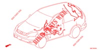 CABLAGEM (LH) (3) para Honda CR-V 2.0 EXECUTIVE 5 portas automática de 5 velocidades 2012