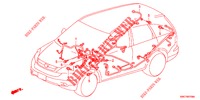 CABLAGEM (LH) (4) para Honda CR-V 2.0 EXECUTIVE 5 portas automática de 5 velocidades 2012