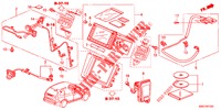 SISTEMA DE NAVEGACAO (LH) para Honda CR-V 2.0 EXECUTIVE 5 portas automática de 5 velocidades 2012