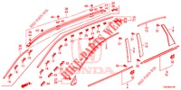 GRELHA FRENTE/MOLDURA  para Honda CR-V 2.0 COMFORT 5 portas 6 velocidades manuais 2014