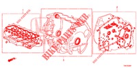 KIT JUNTAS/ CONJ. CAIXA VELOCIDADES (2.0L) para Honda CR-V 2.0 COMFORT 5 portas automática de 5 velocidades 2014
