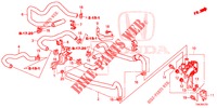 TUBO FLEXIVEL LAVA/CONDUTA (2.0L) (LH) para Honda CR-V 2.0 ELEGANCE 5 portas automática de 5 velocidades 2014