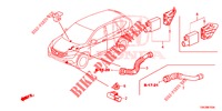 AR CONDICIONADO (SENSEUR/CLIMATISEUR D'AIR AUTOMATIQUE) para Honda CR-V 2.0 ELEGANCE L 5 portas automática de 5 velocidades 2014