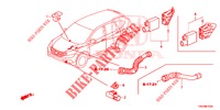 AR CONDICIONADO (SENSEUR/CLIMATISEUR D'AIR AUTOMATIQUE) para Honda CR-V 2.0 EXCLUSIVE NAVI 5 portas 6 velocidades manuais 2014