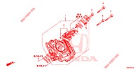 CORPO ACELERADOR (2.0L) para Honda CR-V 2.0 S 5 portas automática de 5 velocidades 2014