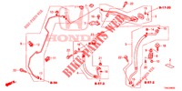 AR CONDICIONADO (FLEXIBLES/TUYAUX) (LH) (2) para Honda CR-V 2.0 ELEGANCE 5 portas automática de 5 velocidades 2015