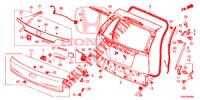 PAINEL PORTA TRASEIRA(2 PORTAS)  para Honda CR-V 2.0 ELEGANCE 5 portas automática de 5 velocidades 2015
