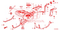 TUBO DO ENCHEDOR DE COMBUSTIVEL  para Honda CR-V 2.0 ELEGANCE 5 portas automática de 5 velocidades 2015