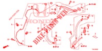 AR CONDICIONADO (FLEXIBLES/TUYAUX) (LH) (2) para Honda CR-V 2.0 EXCLUSIVE NAVI 5 portas automática de 5 velocidades 2015