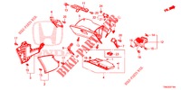 GUARNICAO INSTRUMENTOS (COTE DE PASSAGER) (LH) para Honda CR-V 2.0 EXCLUSIVE NAVI 5 portas automática de 5 velocidades 2015