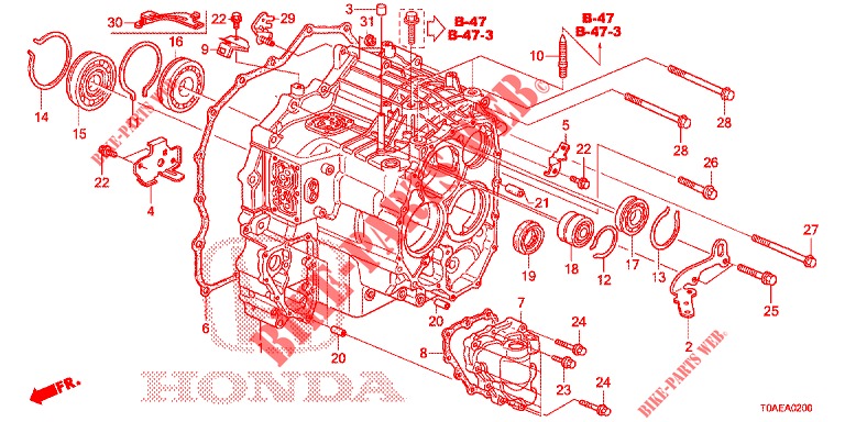 CAIXA DIRECCAO ASSISTIDA  para Honda CR-V 2.0 EXCLUSIVE NAVI 5 portas automática de 5 velocidades 2015