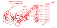FICHA ELECTRICA (ARRIERE) para Honda CR-V 2.0 EXCLUSIVE L 5 portas 6 velocidades manuais 2015