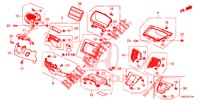 GUARNICAO INSTRUMENTOS (COTE DE CONDUCTEUR) (LH) para Honda CR-V 2.0 S 5 portas automática de 5 velocidades 2015