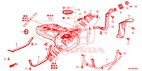 TUBO DO ENCHEDOR DE COMBUSTIVEL  para Honda CR-V 2.0 S 5 portas automática de 5 velocidades 2015