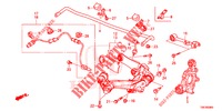 BRACO INFERIOR TRASEIRO/ESTICADOR  para Honda CR-V 2.0 COMFORT 5 portas automática de 5 velocidades 2016