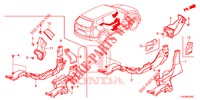 TUBO METALICO ALIMENTACAO/TUBO METALICO VENTILACAO  para Honda CR-V 1.5 MID 5 portas 6 velocidades manuais 2019